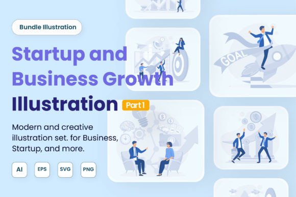 Download Startup and Business Growth Set Bundle - Business Collection