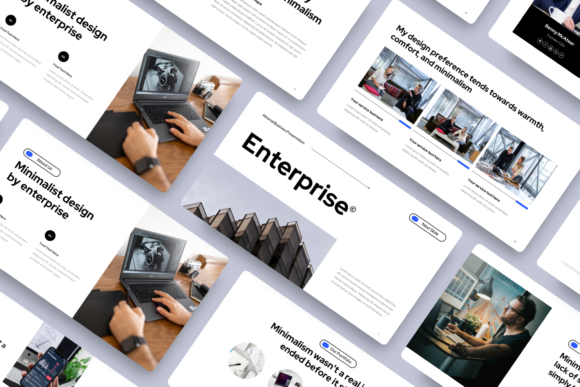 Download Enterprise - Modern Business GoogleSlide - Business Collection