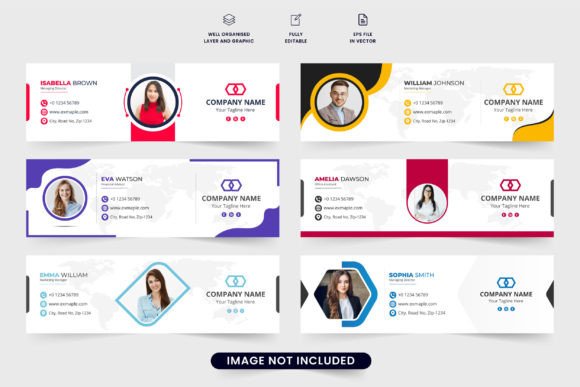 Download Business Email Signature Template Design - Business Collection