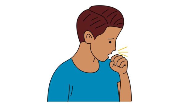 Download Coughing Man Sick Person with Cold Flu - Premium Resources